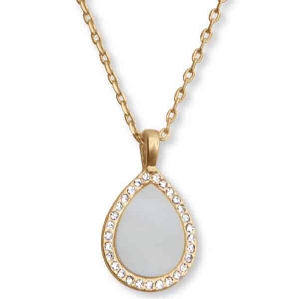 mother of pearl pendant necklace