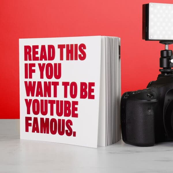read this if you want to be youtube famous book