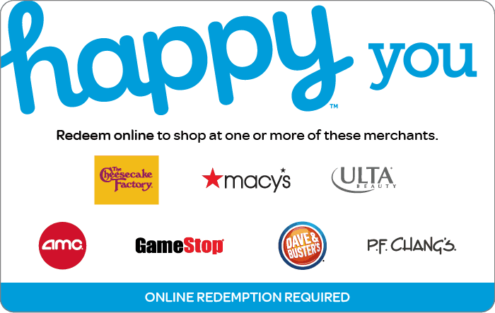 Buy a Happy You Card