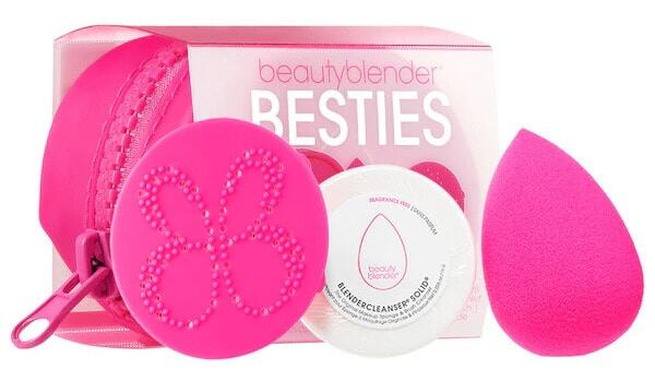 beautyblender besties makeup sponge and cleaner set