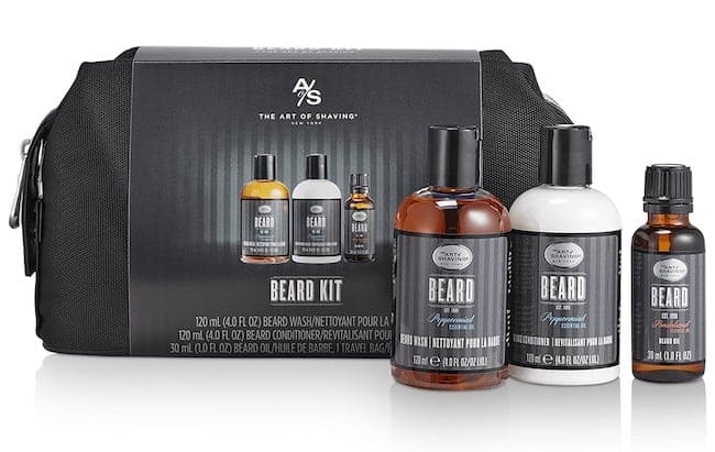art of shaving beard kit