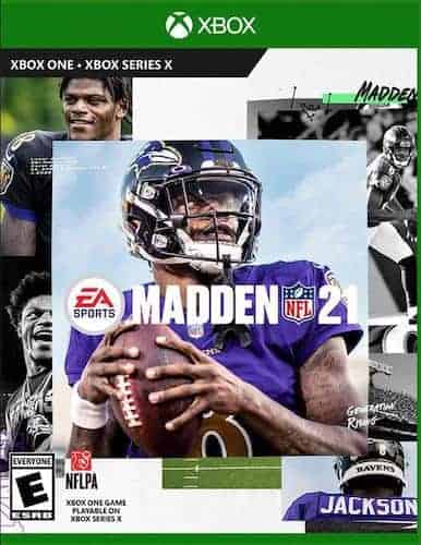 Madden NFL 21 xbox one cover