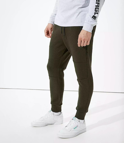 american eagle 24/7 joggers in green