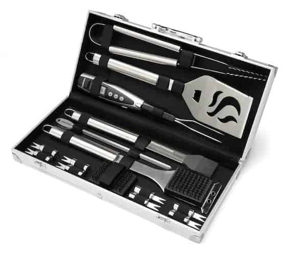 15-piece grilling tools set