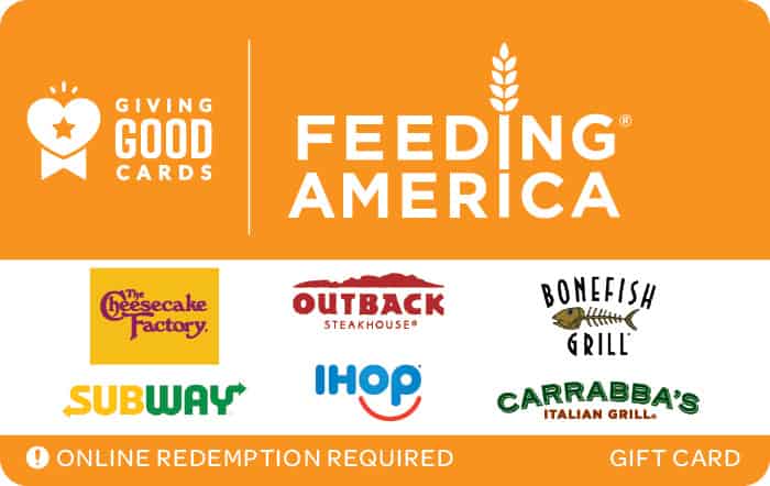 Giving Good - Feeding America