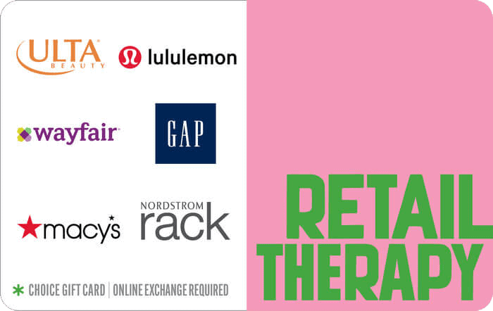 Choice Gift Card - Retail Therapy