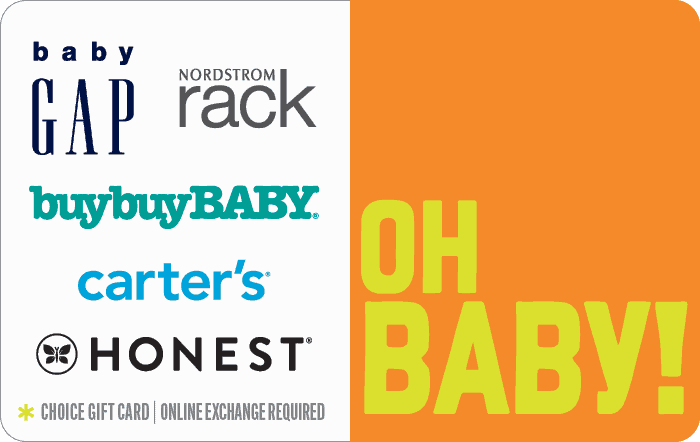 Choice Gift Card - Oh Baby