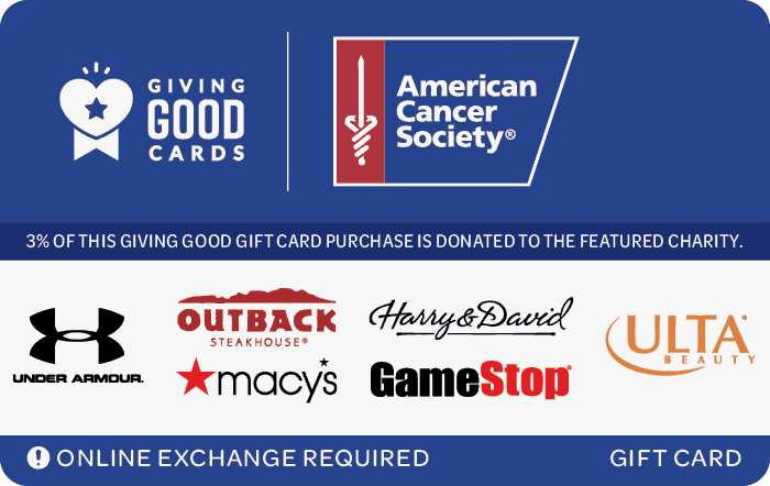 Giving Good - American Cancer Society