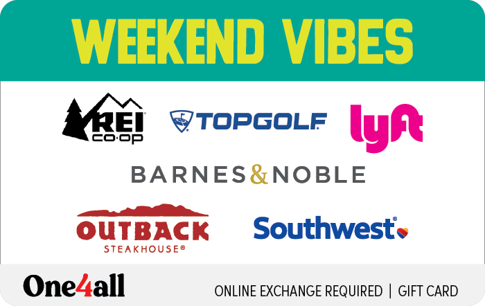 One4all Gift Card - Weekend Vibes