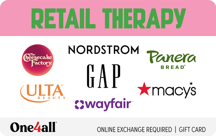 One4all Gift Card - Retail Therapy